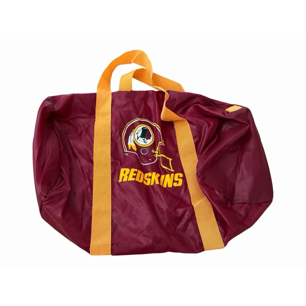Washington Redskins Lightweight Nylon Retro (1980s) Small Duffel Gym Bag
